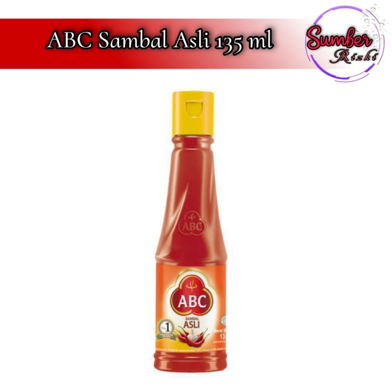 

ABC Sambal Asli 135ml Saos Botol