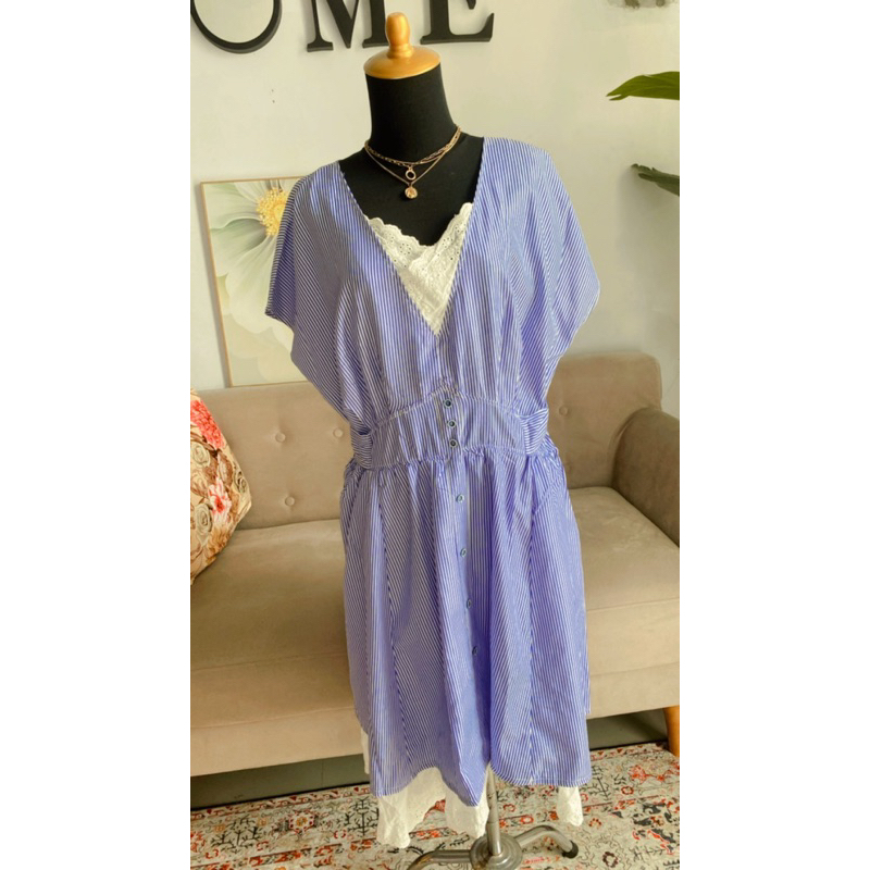 Dress salur/Dress korea/Dress import