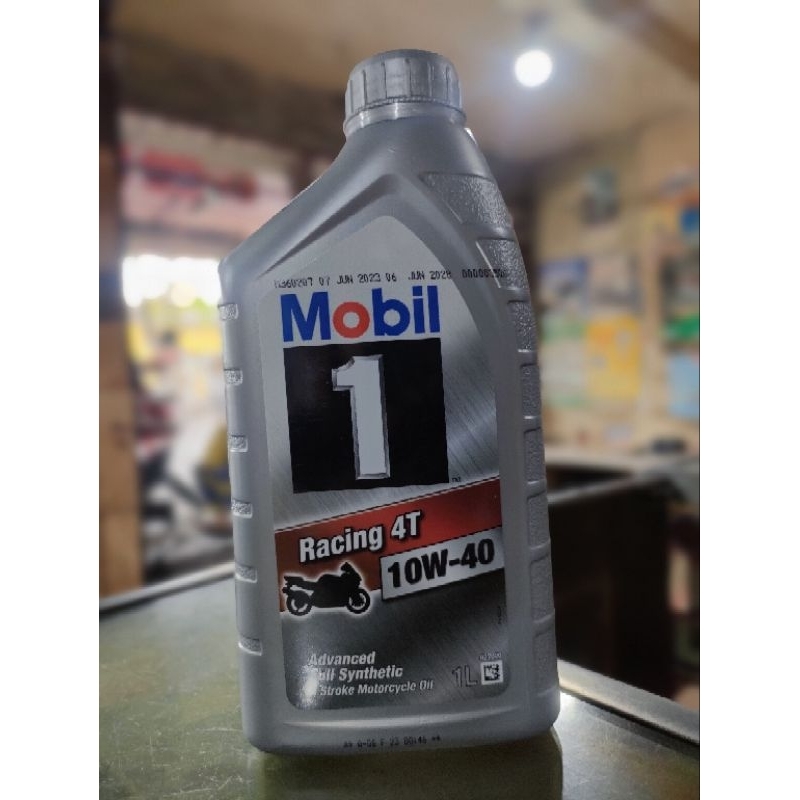 Oli Mobil 1 Racing 4T 10W-40 1 Liter