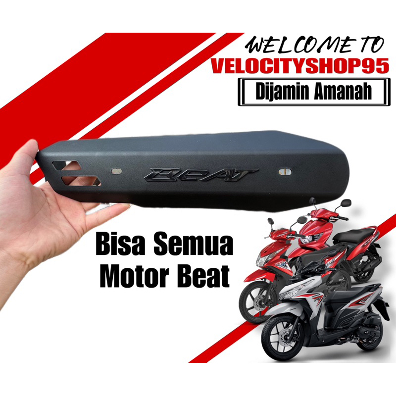 Cover Knalpot Tameng Knalpot Semua Beat Karbu Beat Street Beat Pop Beat fi Beat New 2012-2024