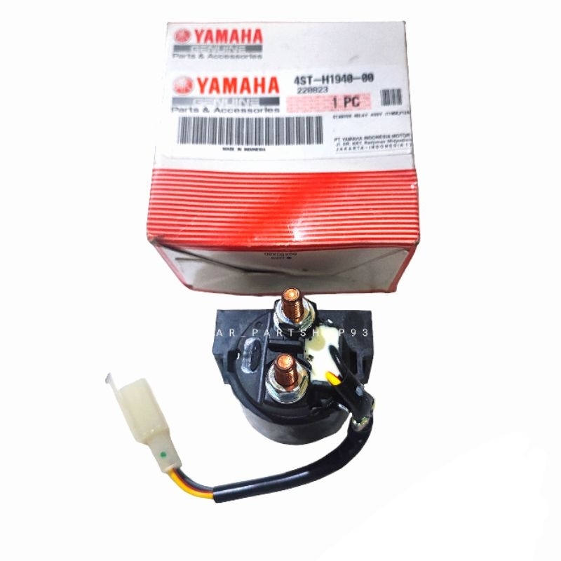 SWITCH BENDIK RELAY STATER FIZ R, SCORPIO, CRYPTON, VEGA LAMA, ALFA, JUPITER Z ORIGINAL NEW YAMAHA 1