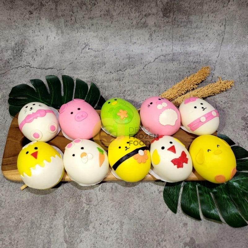 

BAKPAO KARAKTER / EASTER EGG / BAKPAO TELUR / PAO GEMES / BAKPAO LUCU