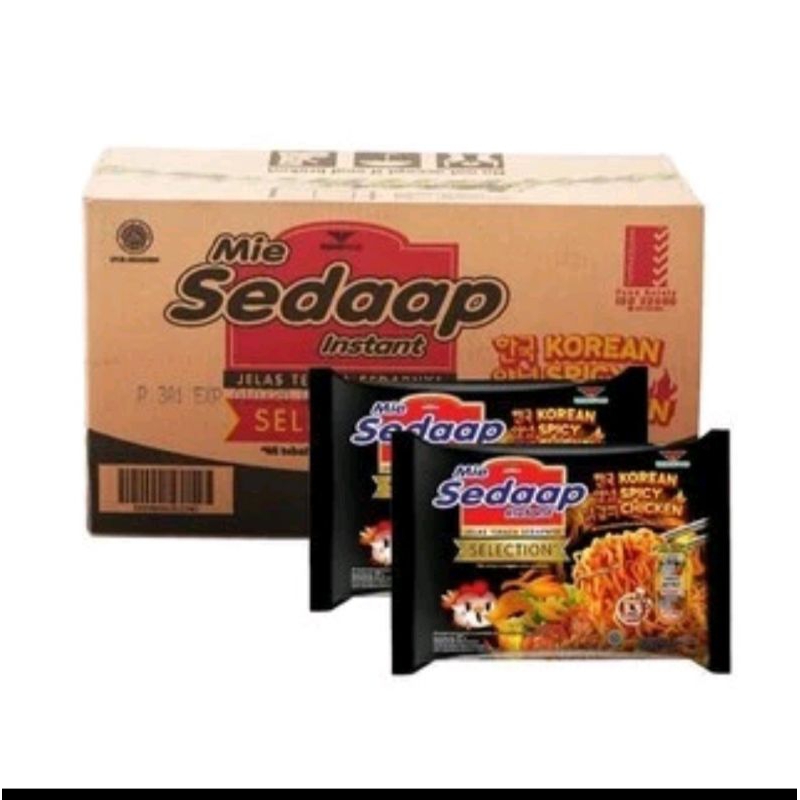 

mie sedap goreng Korea spcy chicken dus 40 pcs