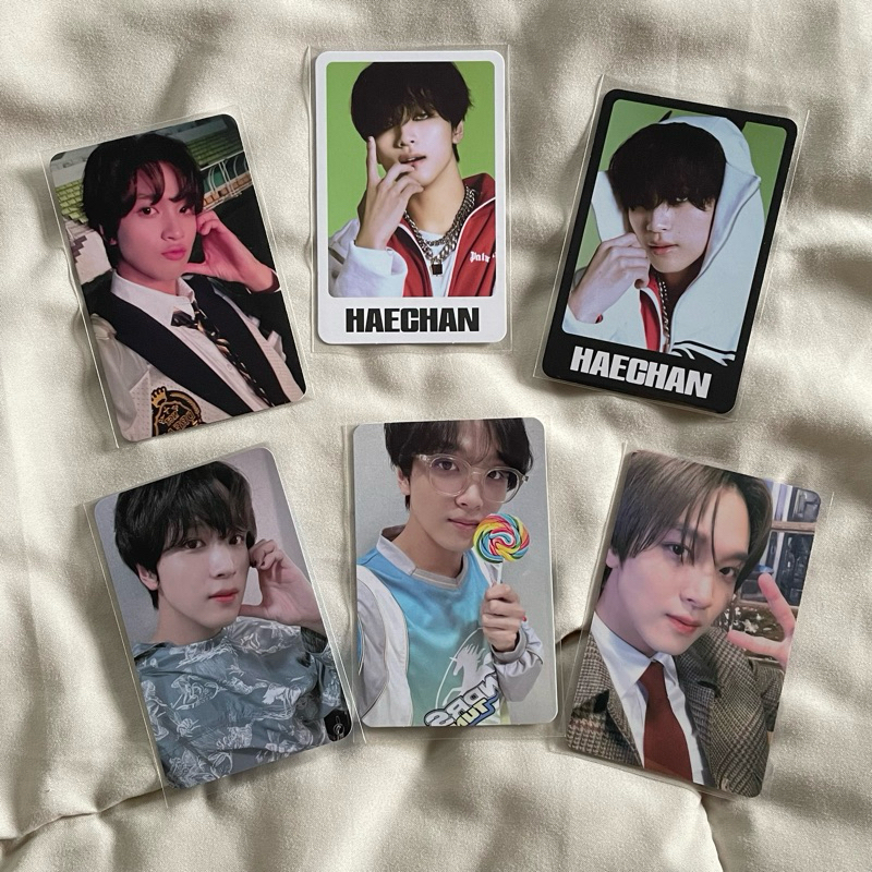 [READY] bundle all pc haechan glasses permen heart cheek istj fanmeeting btfm be there for me pob nc