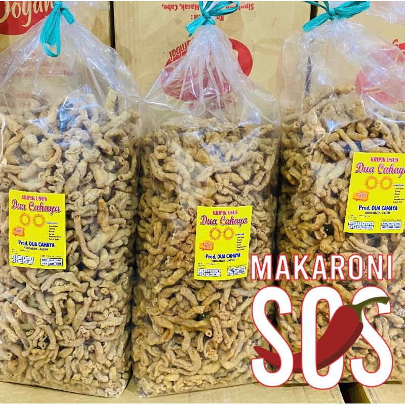

1 KG Kripsus Usus Crispy Keripik Usus Original Rempah Gurih Renyah Kemasan 1kg