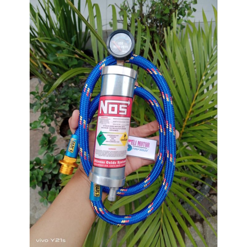 Tabung NOS Tabung Hawa NOS Indikator Variasi Motor Tabung Nitrogen Hawa Variasi Tabung NOS Variasi M