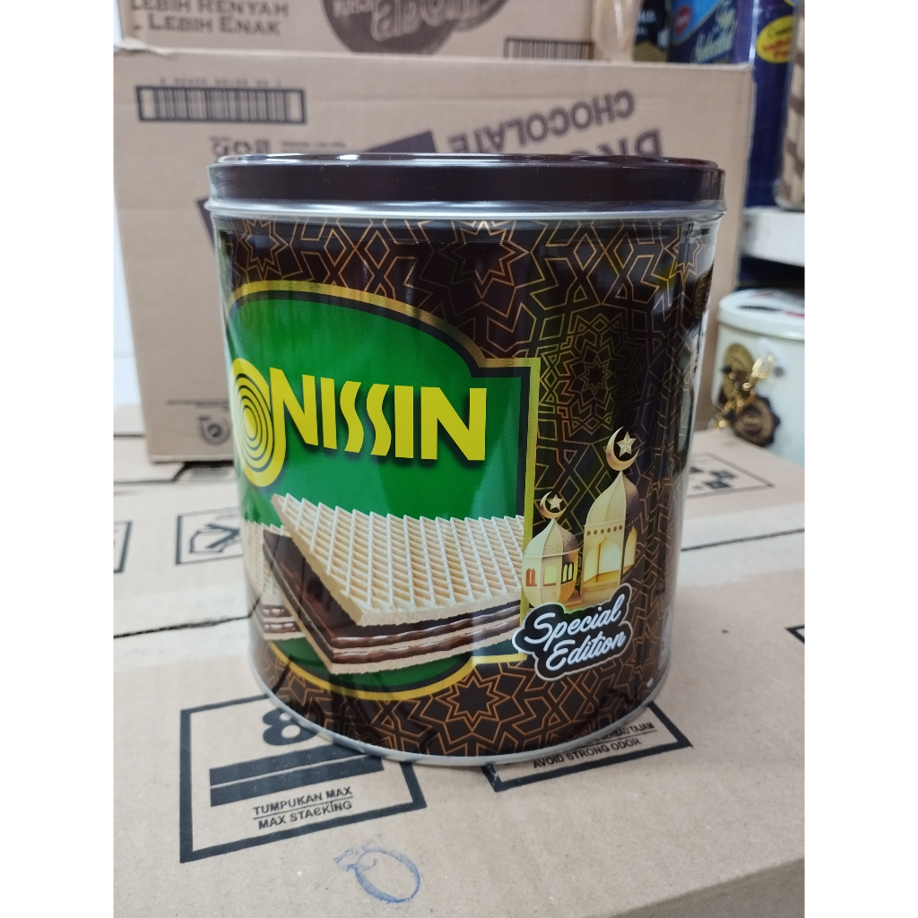 

Nissin Wafers Chocolate Kaleng 267gr