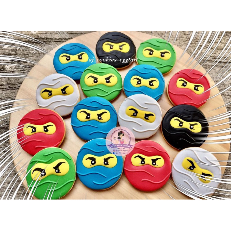 

ninjago cookies 8cm