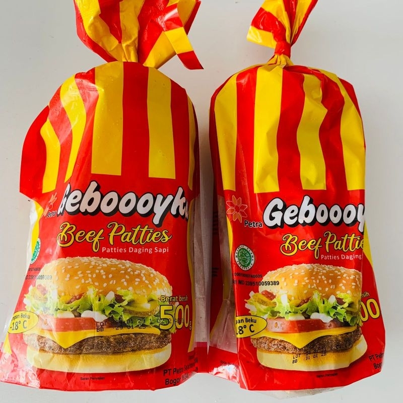 

daging sapi Beff patties 500gr