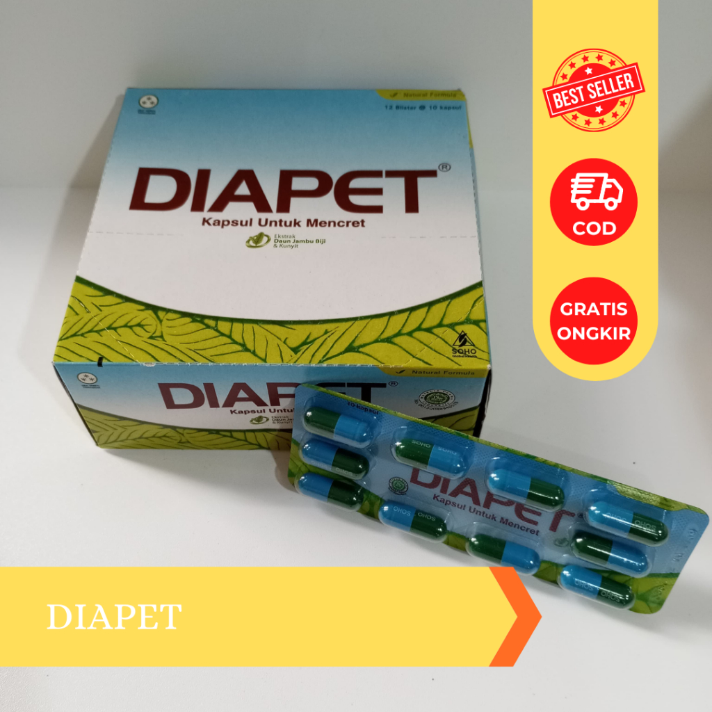 Diapet 1 Box Obat Diare