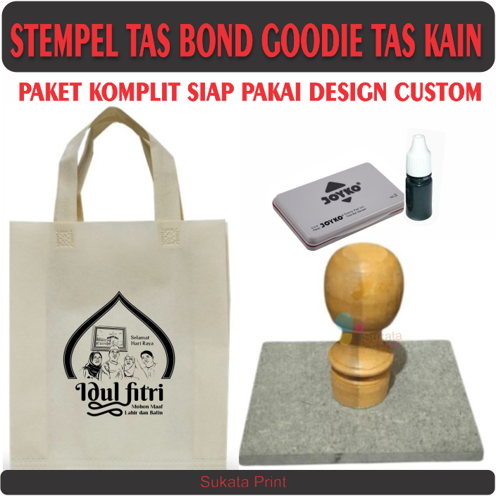 

Stempel Sablon Spunbond Tas Kain Totebag Anti Luntur Stempel Custom