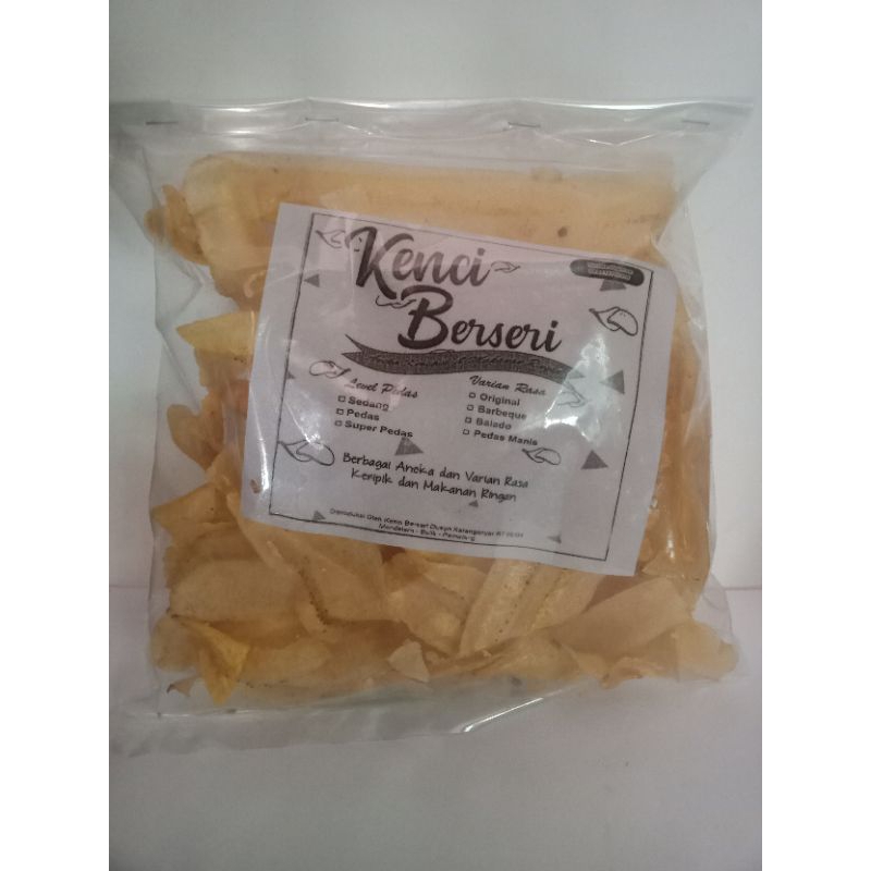 

Kripik pisang renyah gurih dan kripik pisang madu