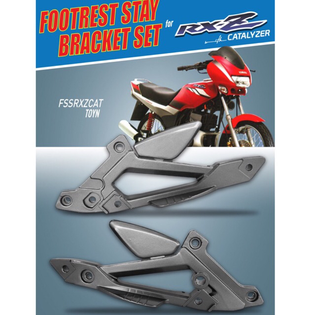 bracket step rxz catalyzer SYS - besi step rxz - sayap step rxz