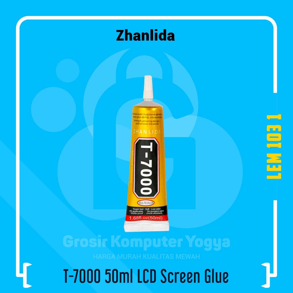 

Zhanlida T-7000 50ml LCD Screen Glue Lem Perekat Serbaguna