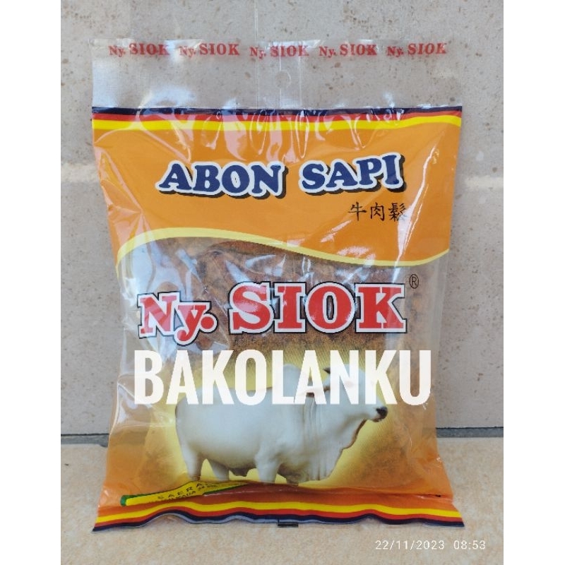 

Abon Sapi Original Ny Siok 250g