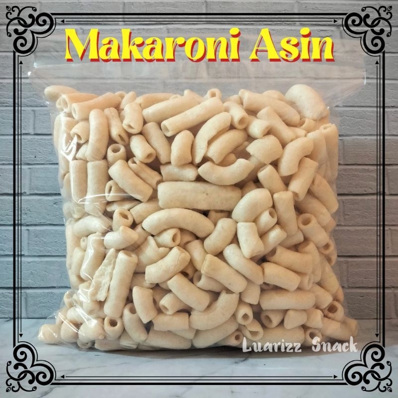 

250 gr Makaroni Asin / Gurih Kiloan