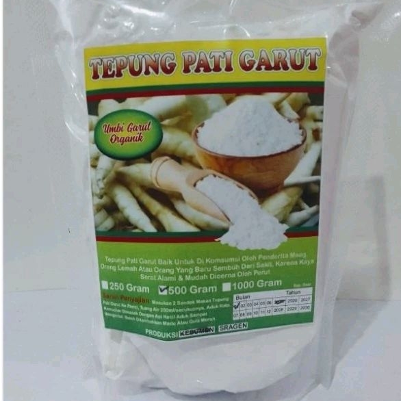

Tepung Garut Asli Irut Angkrik Arowot 500 Gram Solusi Membantu Penyembuhan Penyakit Lambung Maag GERD Perut Kembung Mual Muntah.