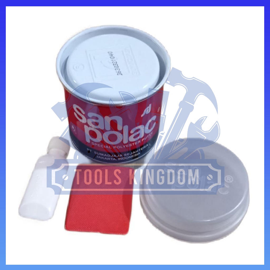 Dempul SANPOLAC 250gram - SANPOLAC dempul - SANPOLAC PUTTY