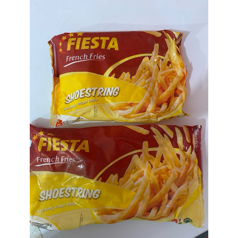 

Fiesta Kentang Shoestring 1 kg dan 500gr