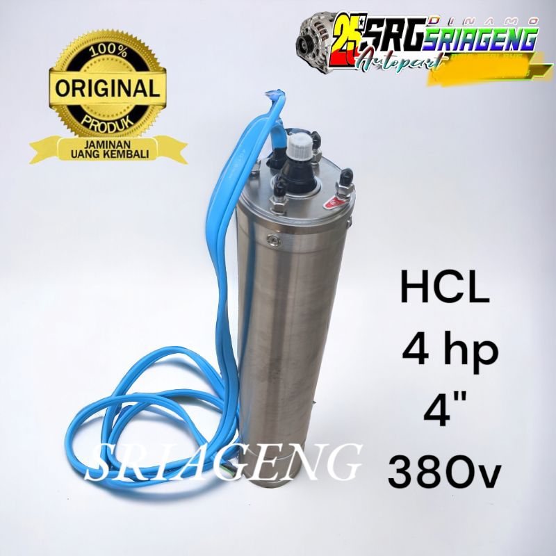 4Hp 4" HCL PUMP MOTOR SIBEL SIBLE AUVMERSIBLE 380V