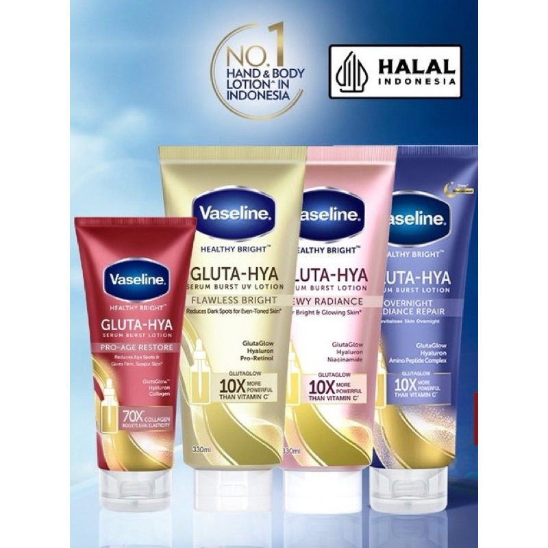 Vaseline Gluta Hya Serum Burst