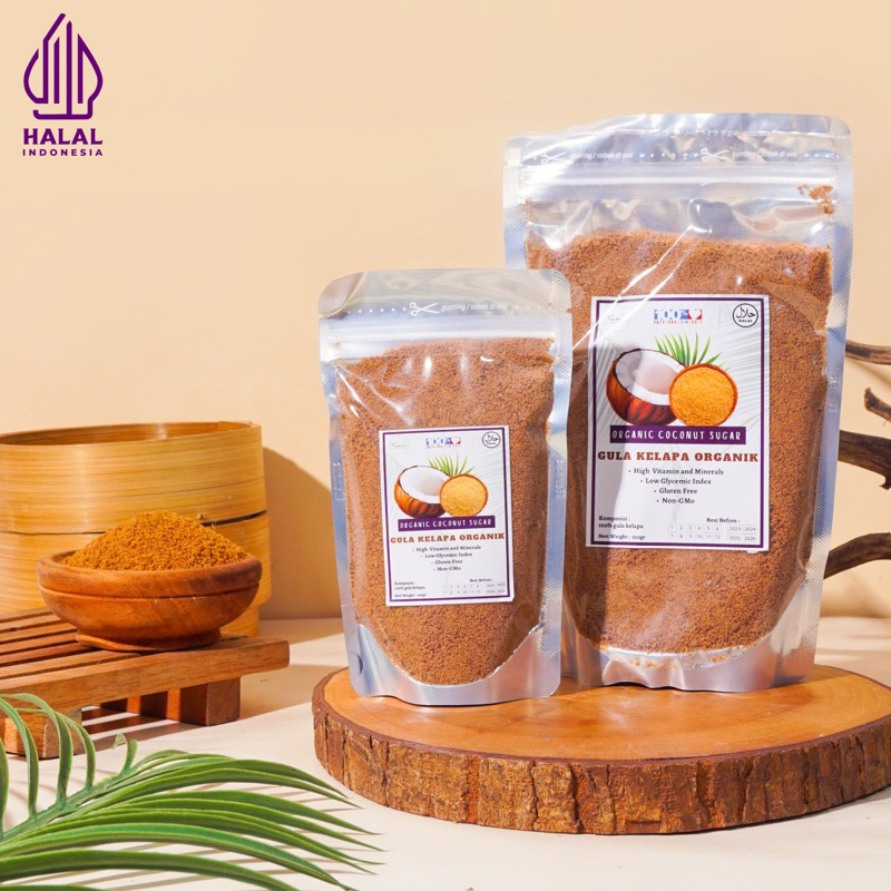 

Organic Coconut Sugar / Gula Kelapa Organik 100gr