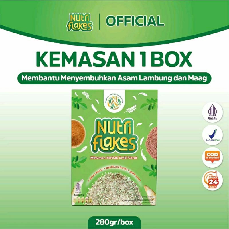 

Nutriflakes Sereal Sehat Solusi Asam Lambung