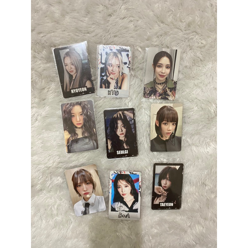 GOT THE BEAT STAMP ON IT TRADING CARD WINTER SEULGI TAEYEON BOA HYOYEON