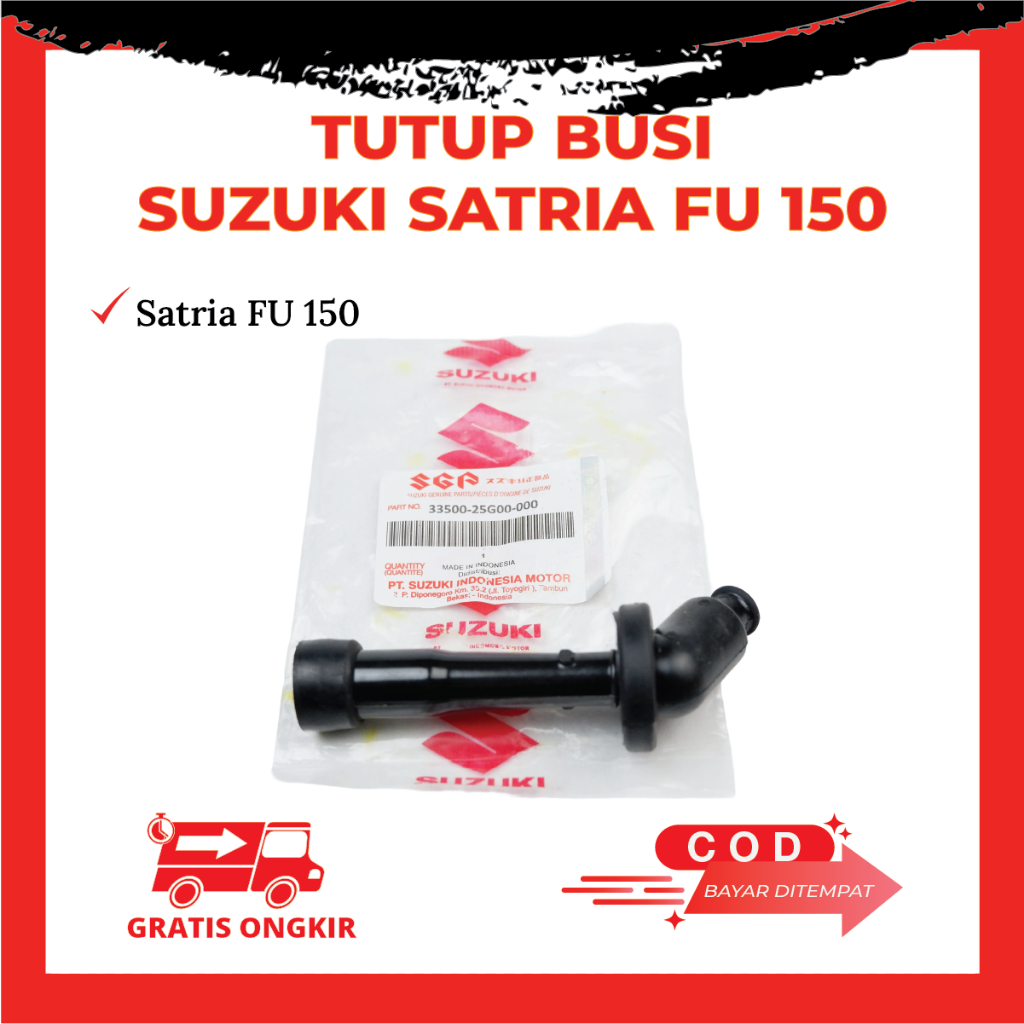 Tutup Busi Satria Fu 150 Cangklong Tutup Cop Kepala Busi Satria Fu Original
