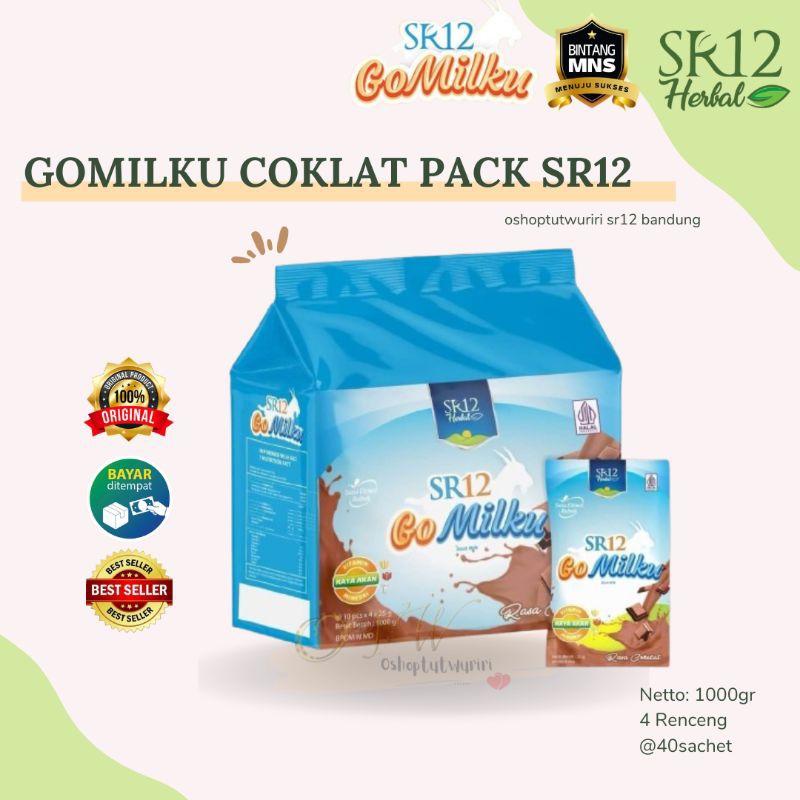 

GOMILKU SR12 PACK RASA COKLAT - SUSU KAMBING ETAWA SR12 - SUSU PENAMBAH NAFSU MAKAN DAN SUSU UNTUK ASAM URAT / ASAM LAMBUNG / DIABETES