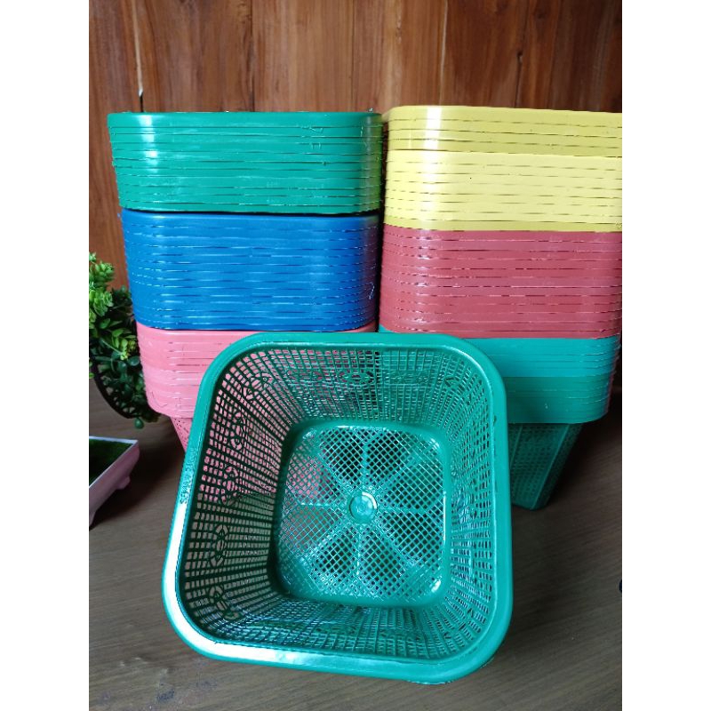 PROMO 30 PCS WAKUL KOTAK/WAKUL NASI KOTAK/WAKUL SEGI EMPAT KOTAK/WAKUL HAJATAN/BESEK HAJATAN/KERANJA