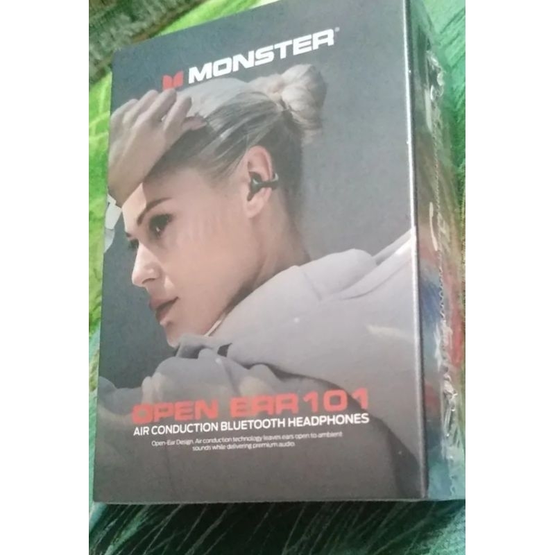 Monster Open Ear 101 TWS Headset Bluetooth 5.3 Ear-clip Earphone Gaming