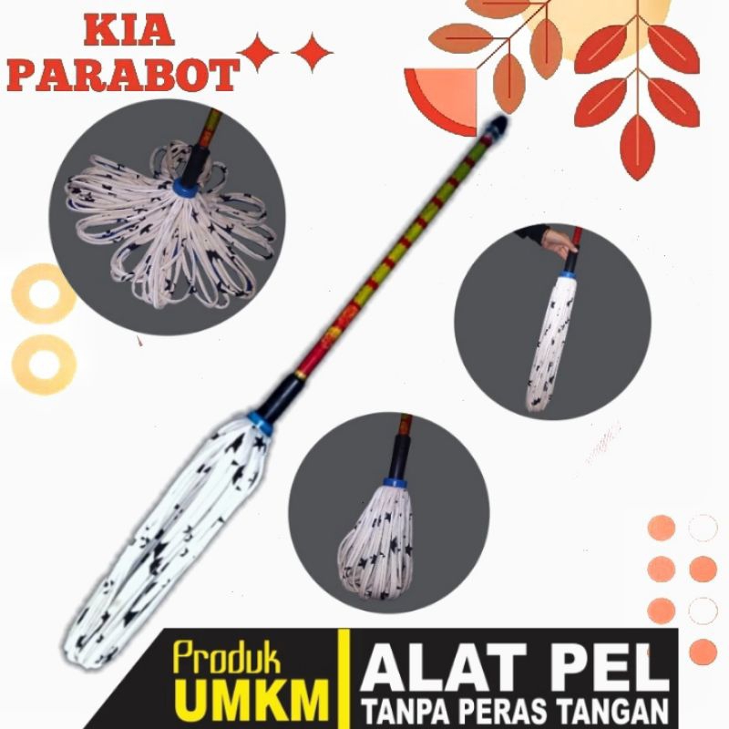 Alat Pel Lantai Putar Twist MOPAlat Pel Lantai Putar