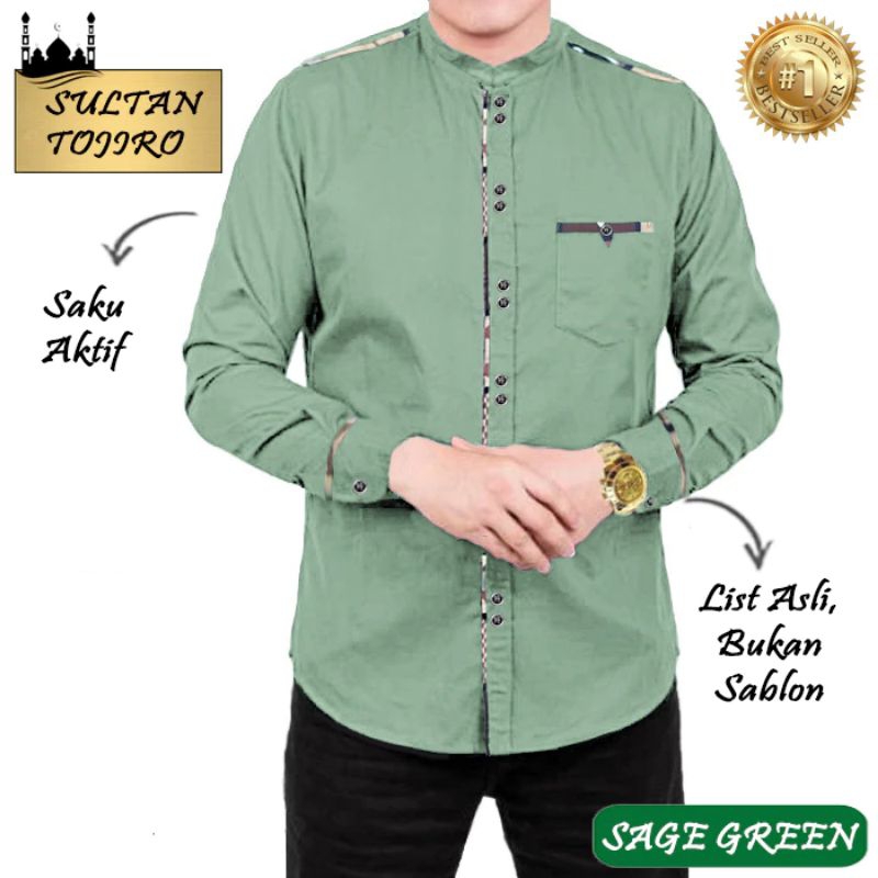 BAJU MUSLIM KOKO PRIA KOKO BIG SIZE SULTAN KOKO TOYOBO BAJU LEBARAN PRIA BIG SIZE
