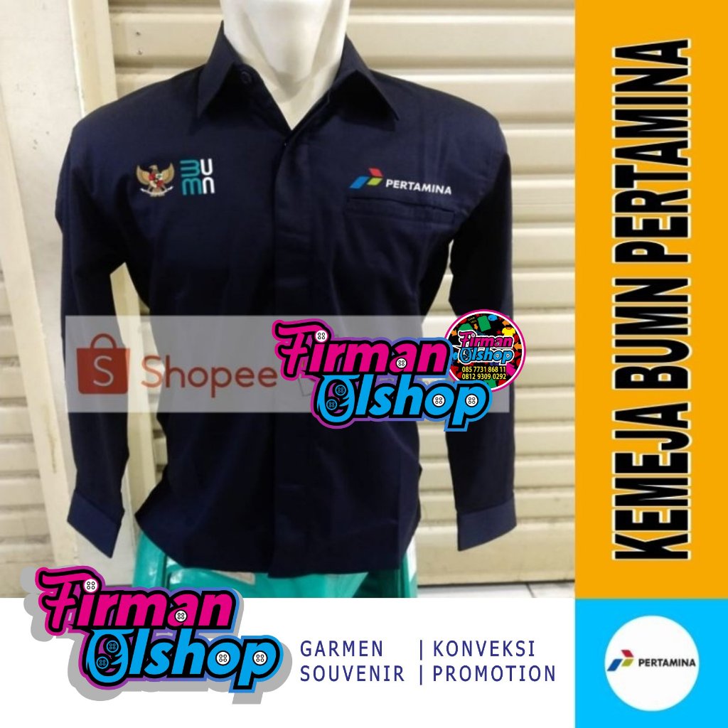 kemeja Pertamina baju Pertamina seragam Pertamina pdh Pertamin baju kerja Pertamina seragam kerja Pe