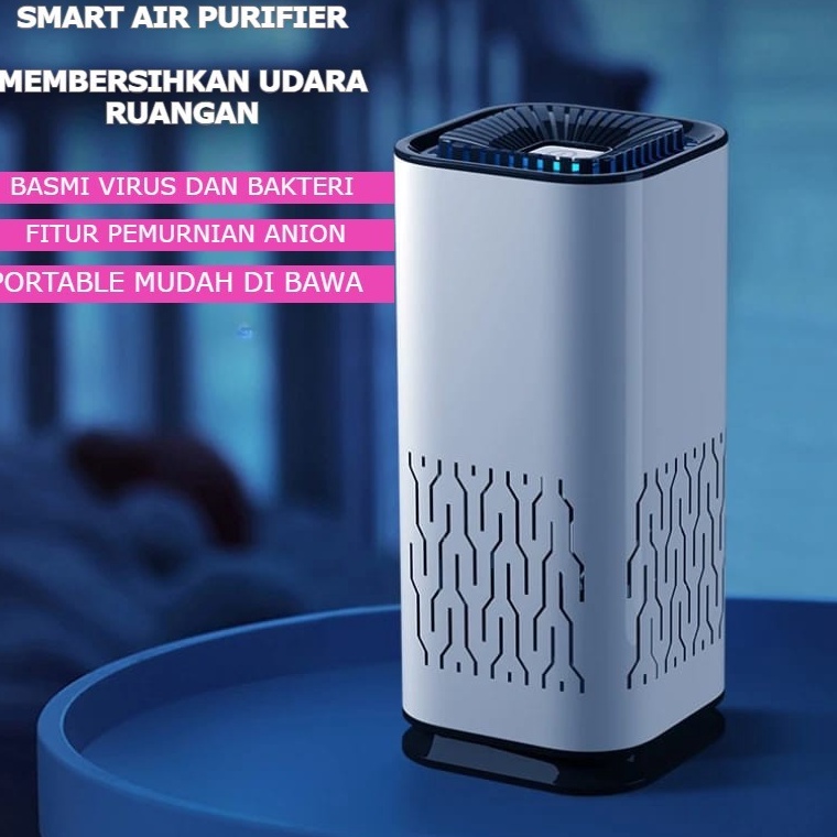 Sdi Smart Air Purifier Pembersih Udara Ruangan Portable Filter HEPA Low