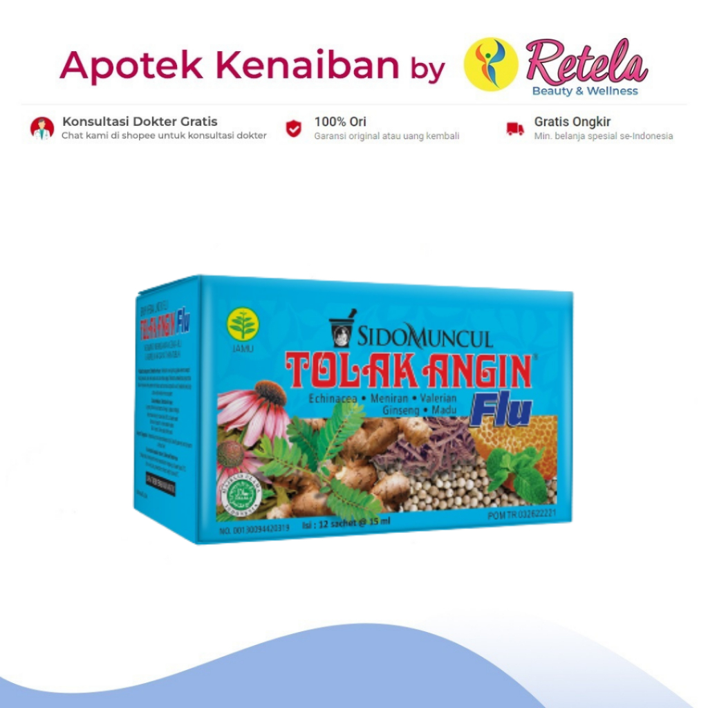 TOLAK ANGIN CAIR FLU 15 ML 1 BOX  12 SACHET