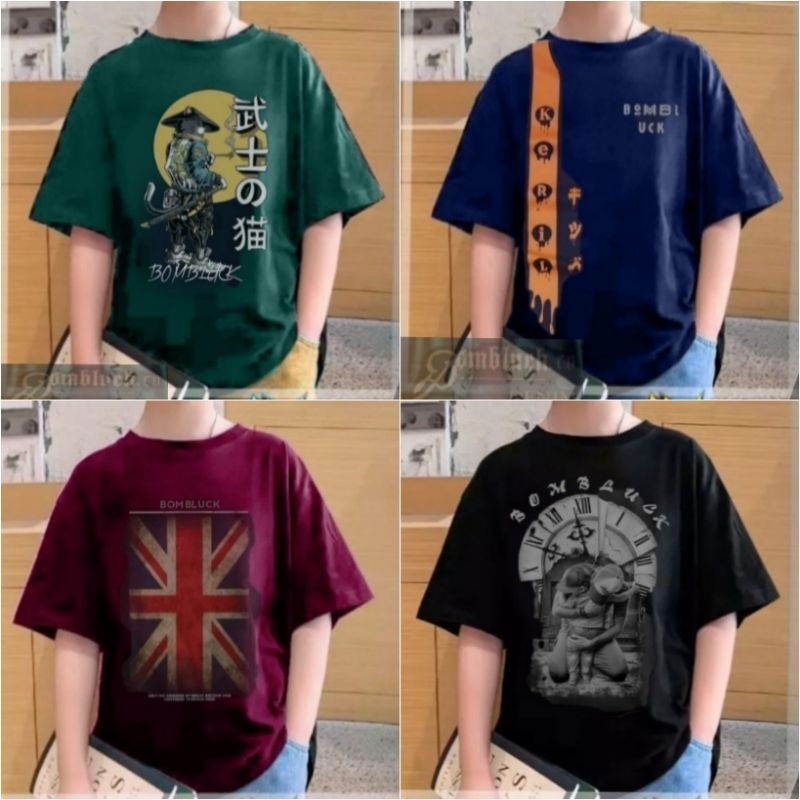 kaos anak umur 10-15 tahun/kaos anak tanggung