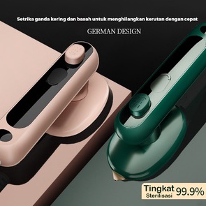 HZc Setrika Uap Mini Elektrik Portable Dry Iron With Spray