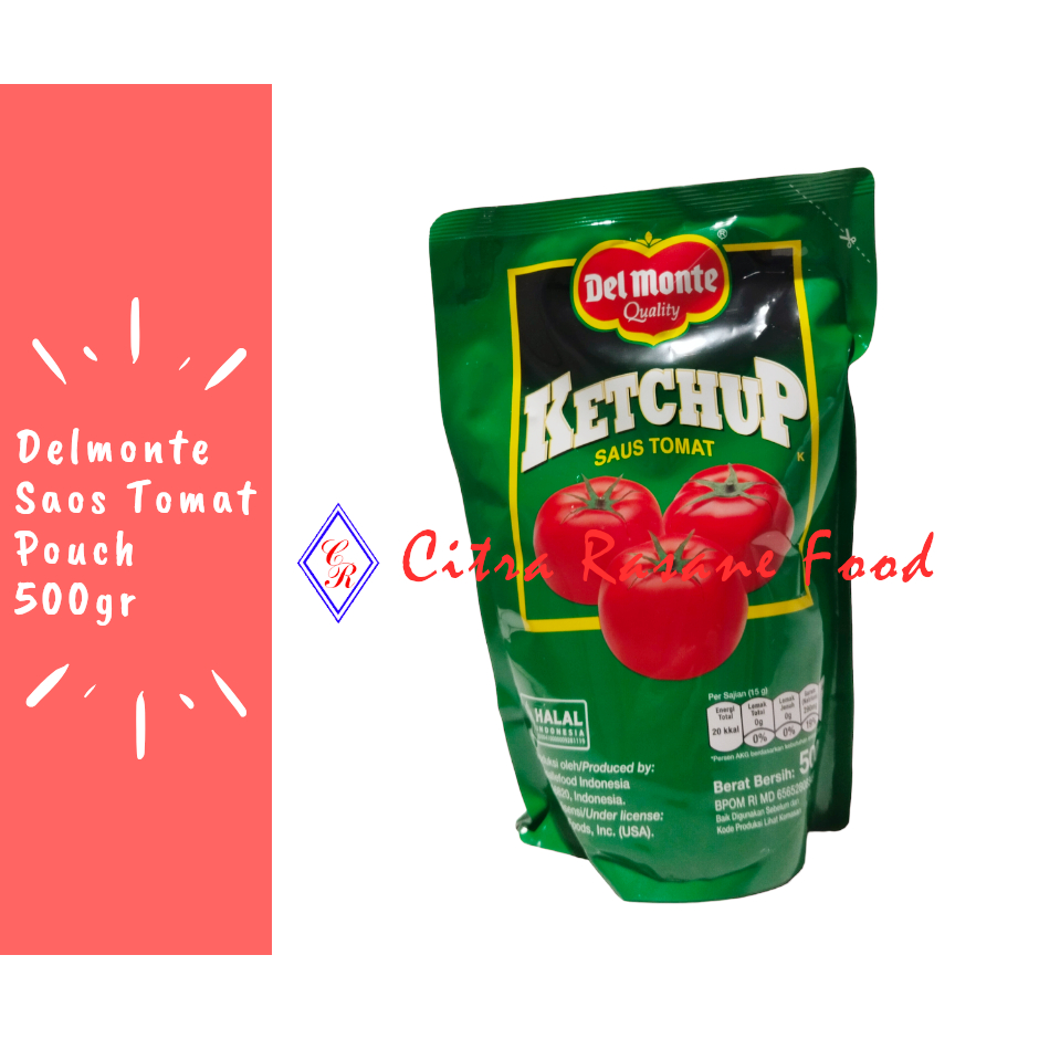 

Delmonte Saos Tomat Pouch 500gr