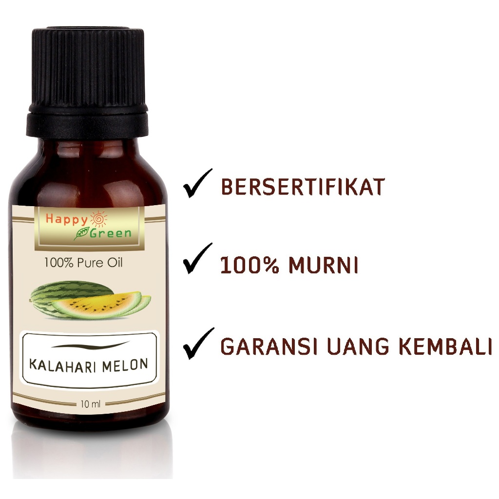 Happy Green Kalahari Melon Oil - Minyak Melon Kalahari Afrika Citrillus Lanatus
