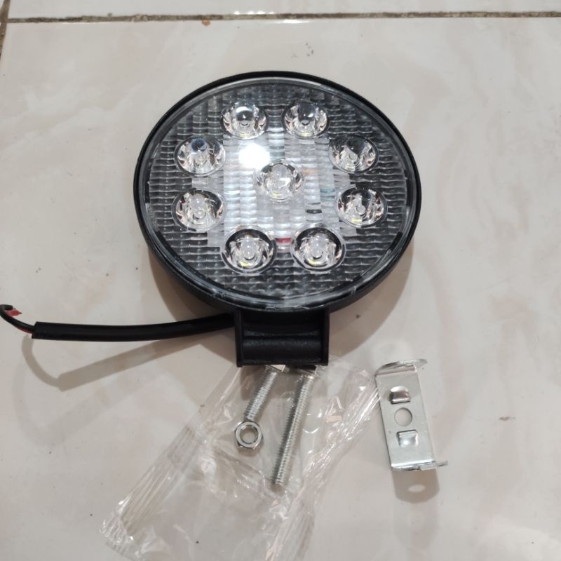 Lampu Tembak LED 9 Variasi mobil sorot kabut