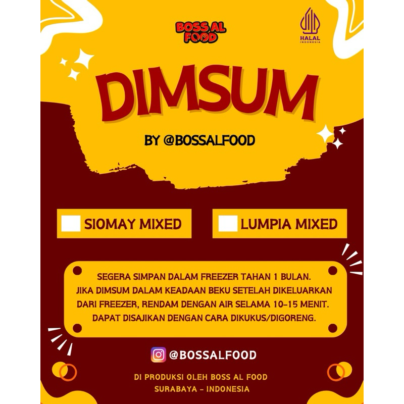 Dimsum Boss Al Siomay Mix