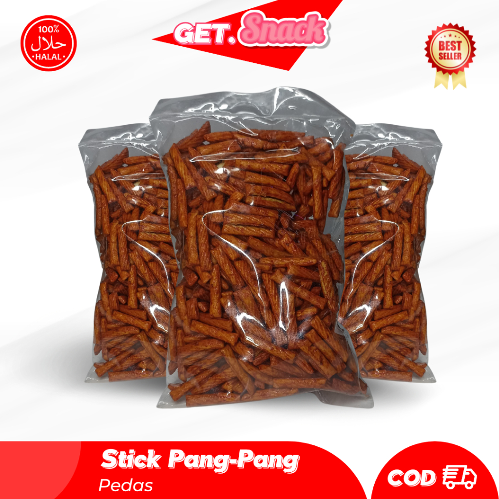 

Pangpang Stick Balado Jaipong Stick Pedas Pangpang Pedas Kemasan 160 Gram Gurih Renyah Murah