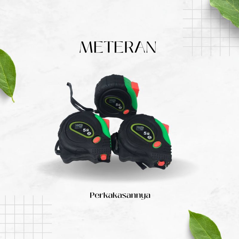 METERAN TUKANG VPR / ALAT UKUR /METERAN VPR 5 METER/ METERAN VIPER