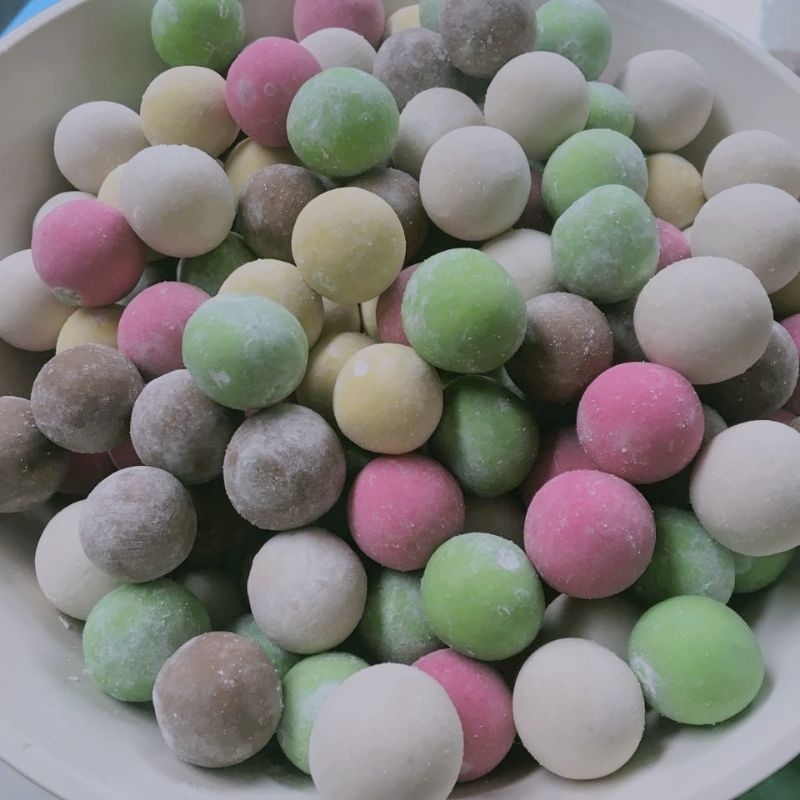 

Camilan Sehat Bola Susu // Camilan manis Bola Susu