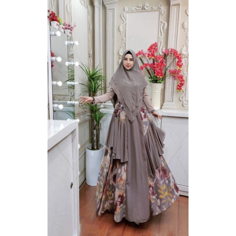 delisa series syari by poppy colection