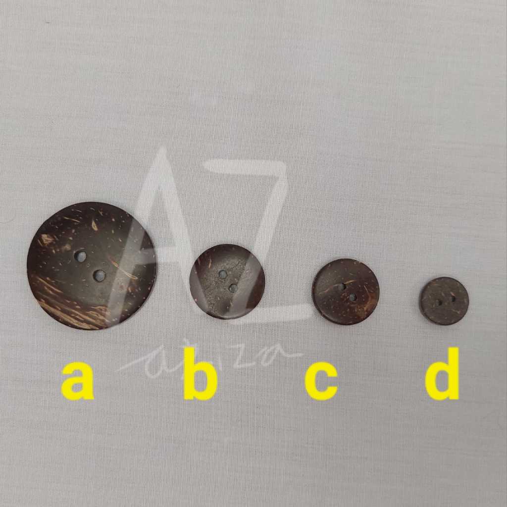 Kancing Hias Batok / Kancing Batok