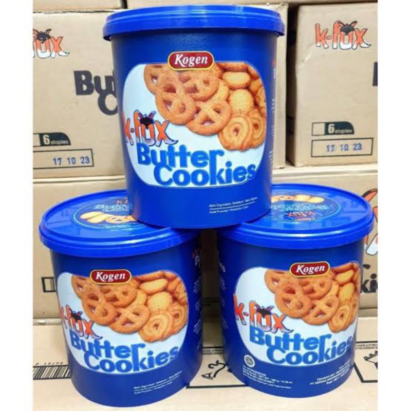 

Kogen Butter Cookies K-Fox 300Gr /Pcs