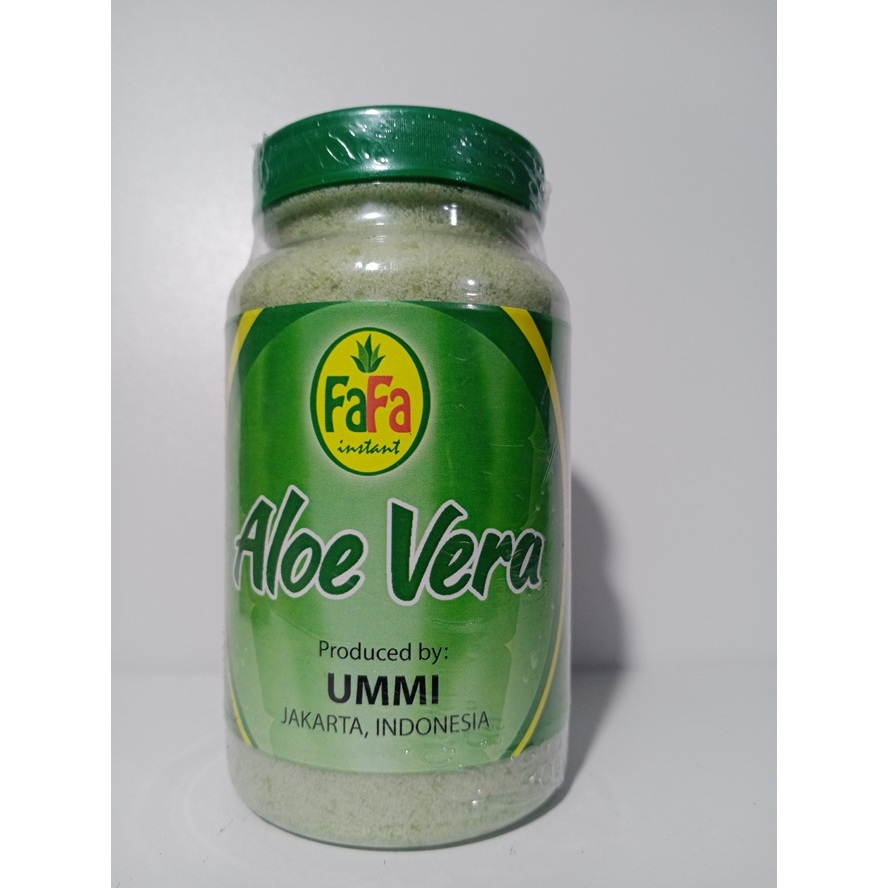 

Minuman Lidah buaya serbuk 200gr per botol